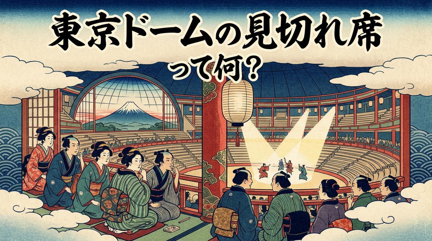 東京ドームの見切れ席って何？