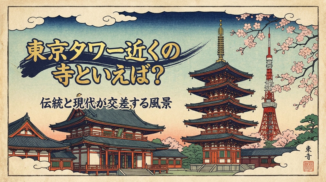 東京タワー近くの寺といえば？