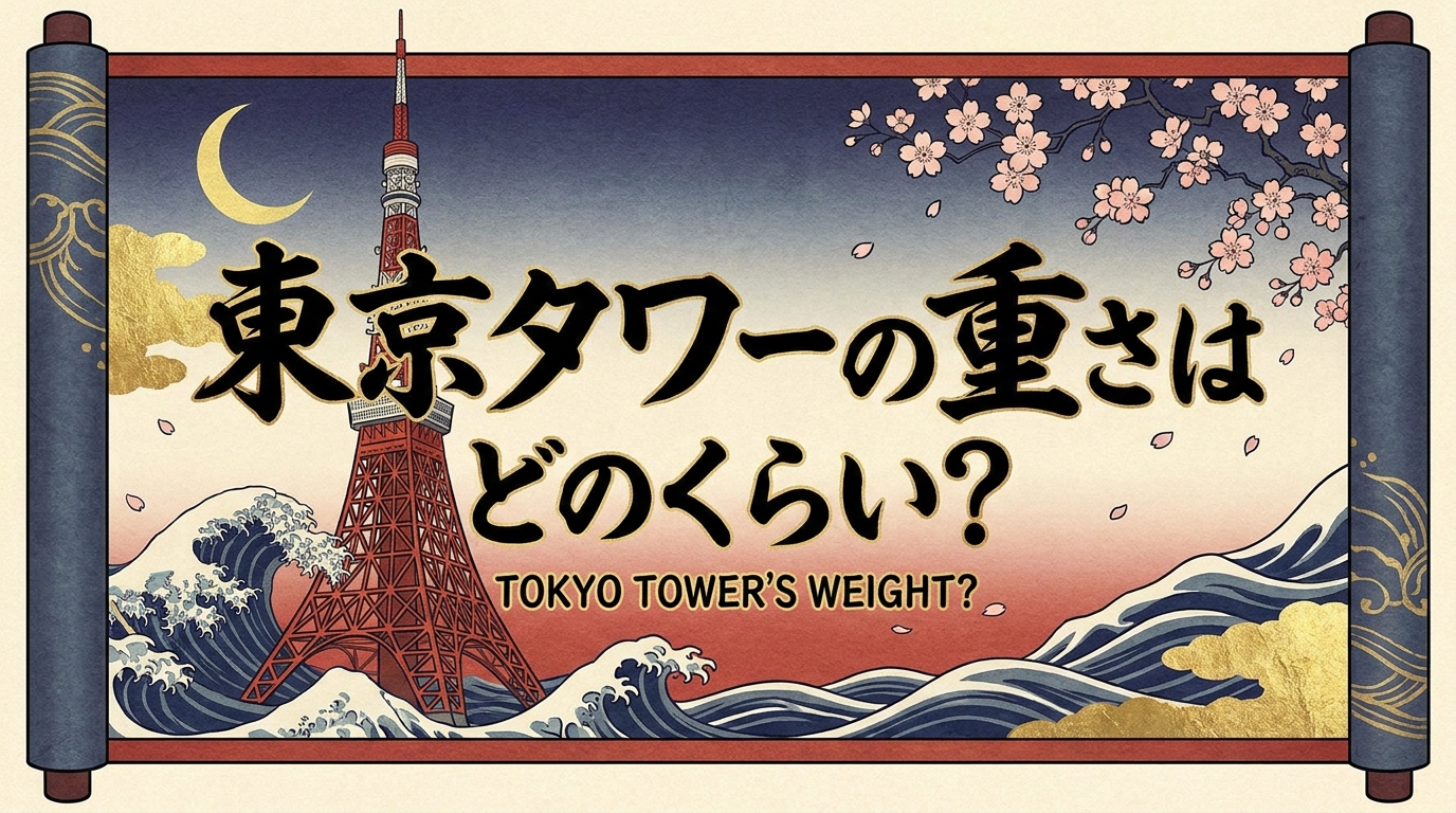 東京タワーの重さはどのくらい？