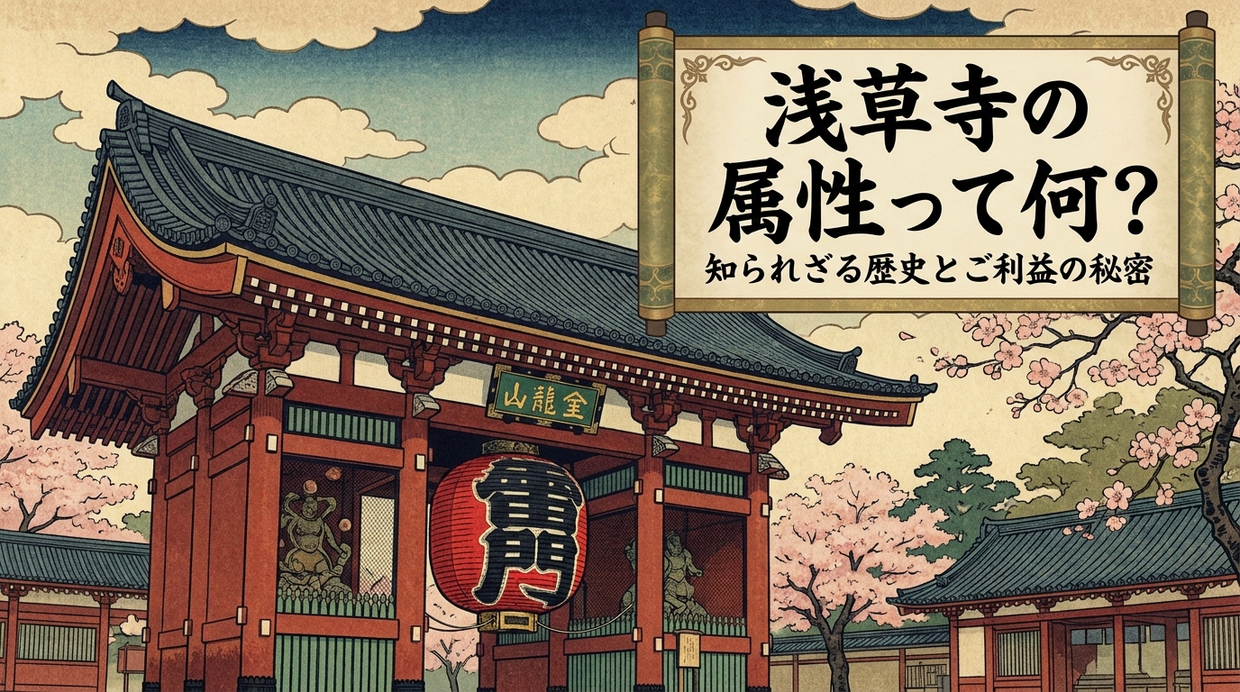 浅草寺の属性って何？