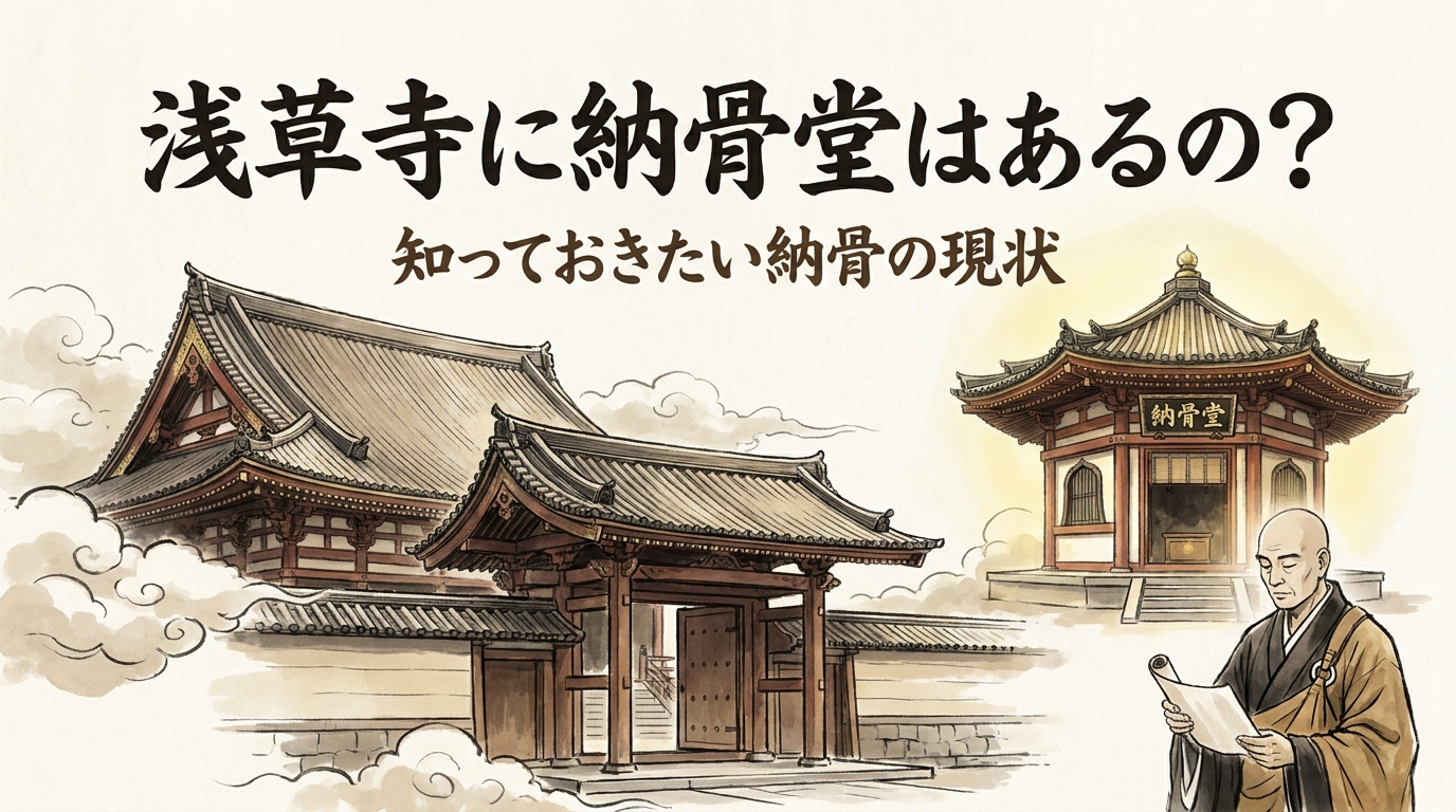 浅草寺に納骨堂はあるの？