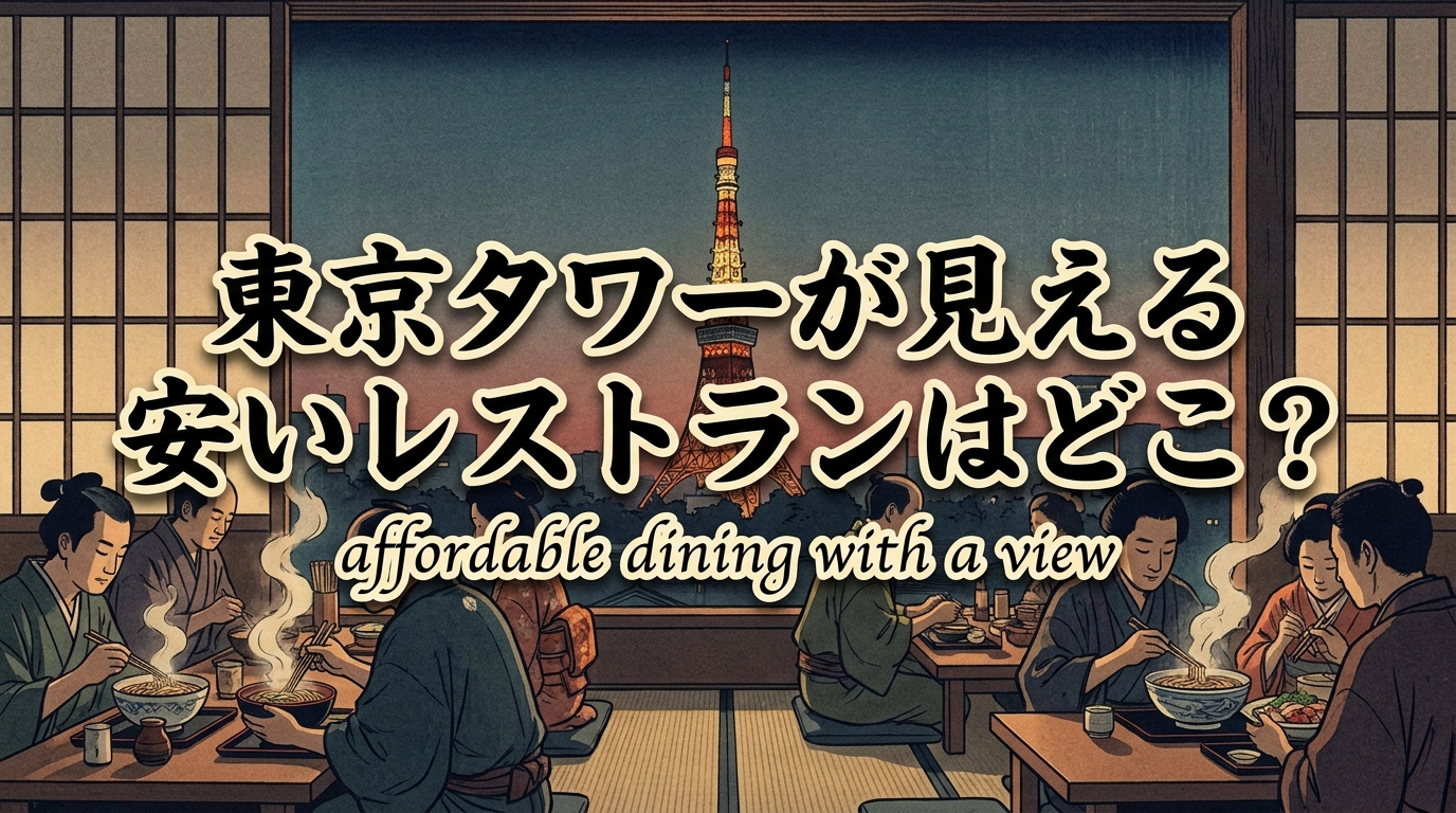 東京タワーが見える安いレストランはどこ?