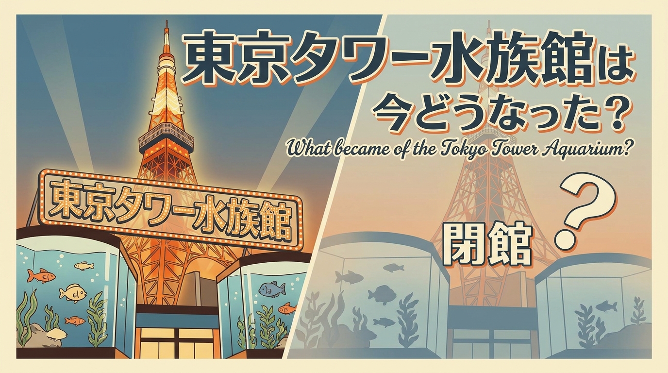 東京タワー水族館は今どうなった？