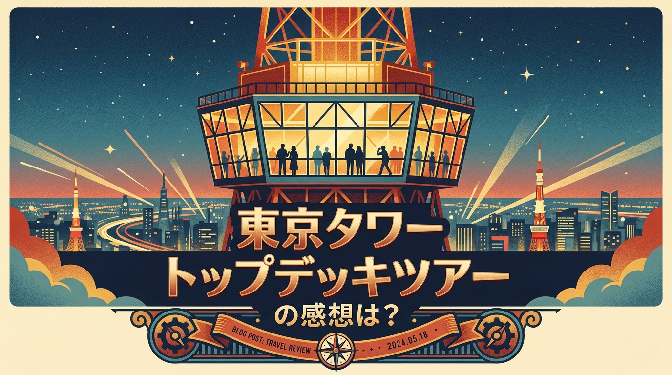 東京タワー トップデッキツアーの感想は？