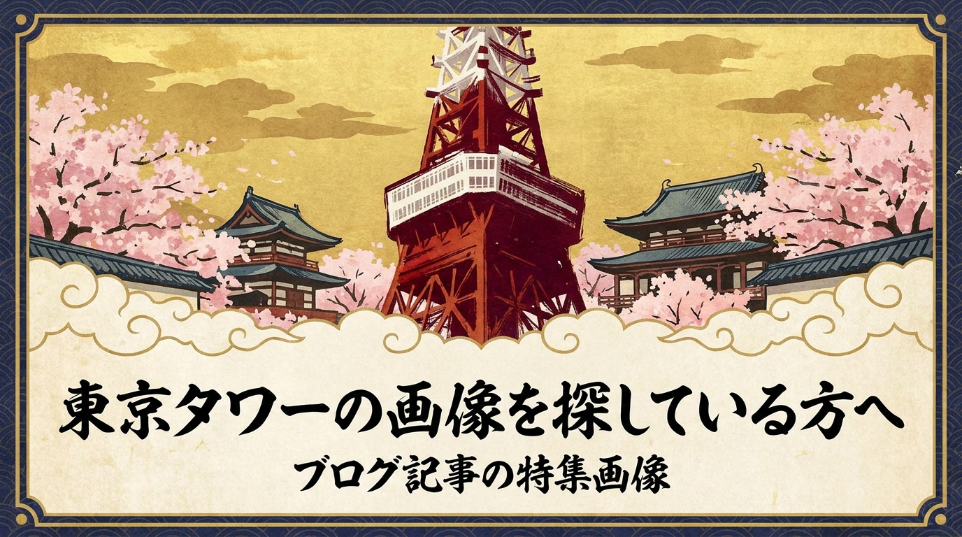 東京タワーの画像を探している方へ