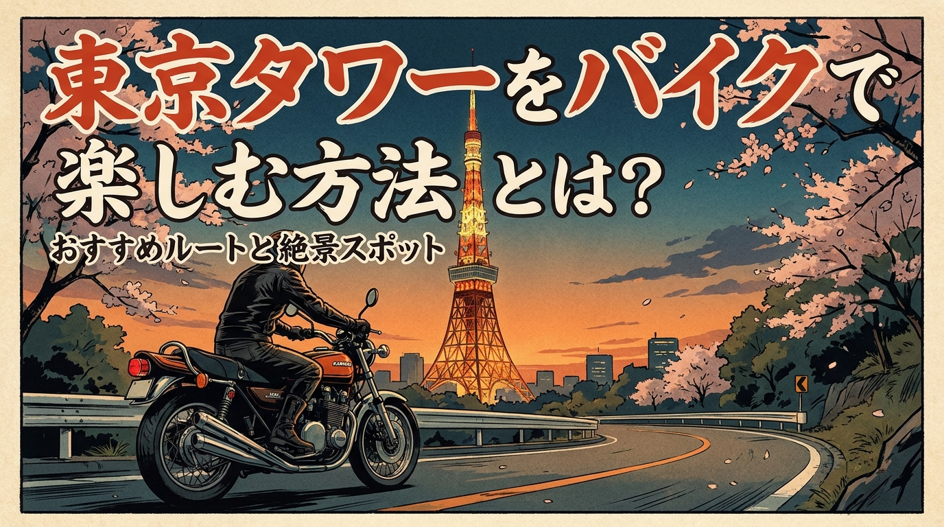 東京タワーをバイクで楽しむ方法とは？