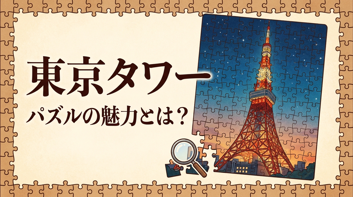 東京タワー パズルの魅力とは？