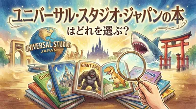 ユニバーサル・スタジオ・ジャパンの本はどれを選ぶ？