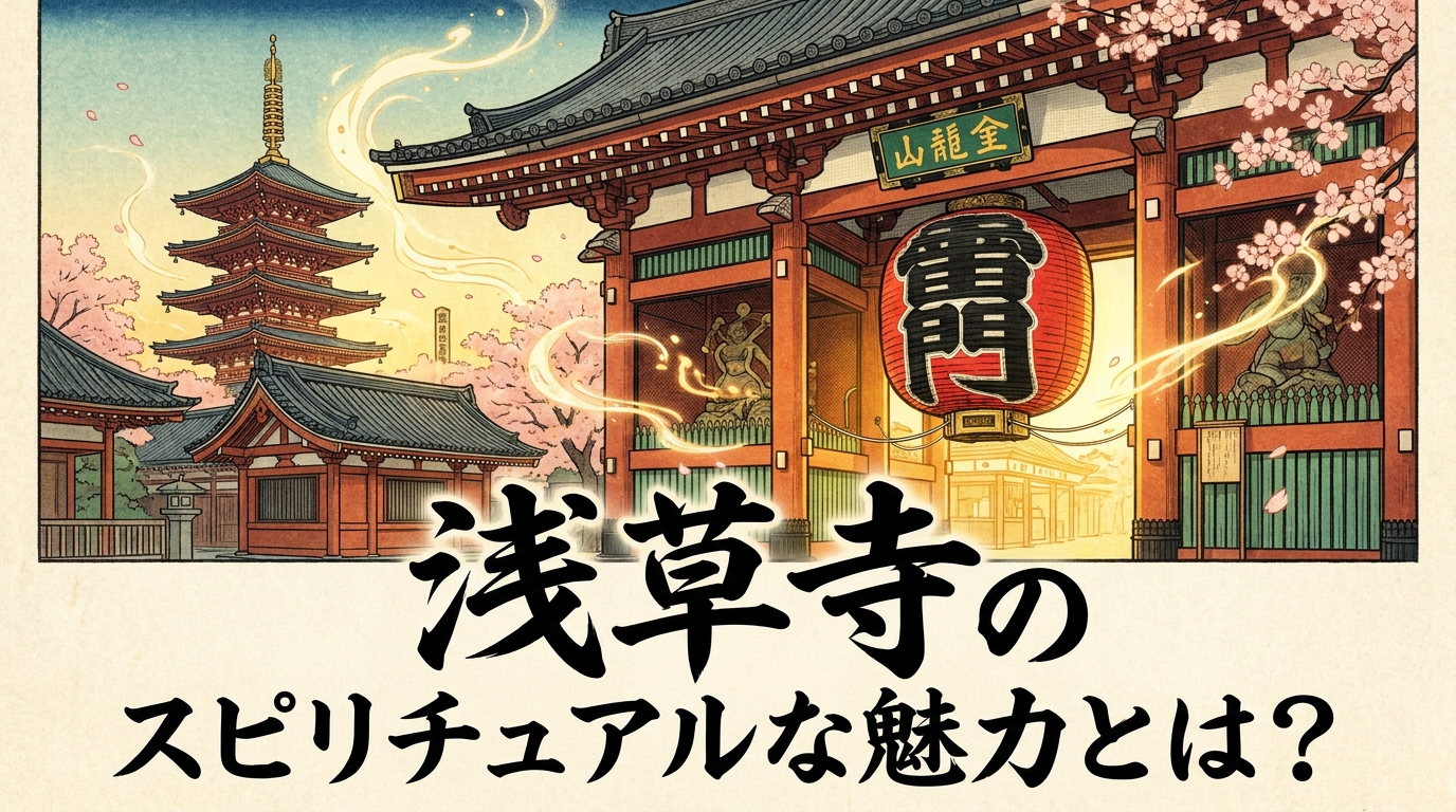 浅草寺のスピリチュアルな魅力とは?