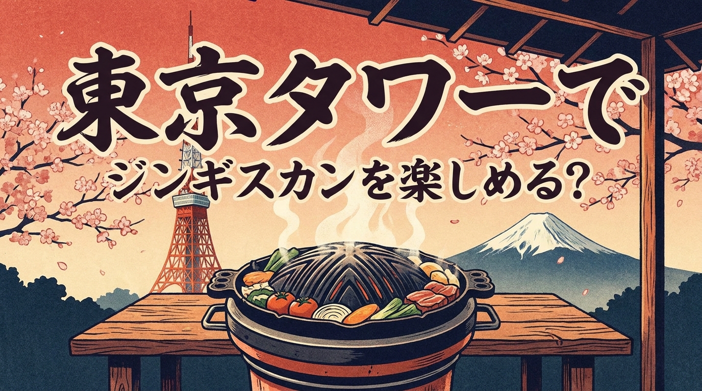 東京タワーでジンギスカンを楽しめる？