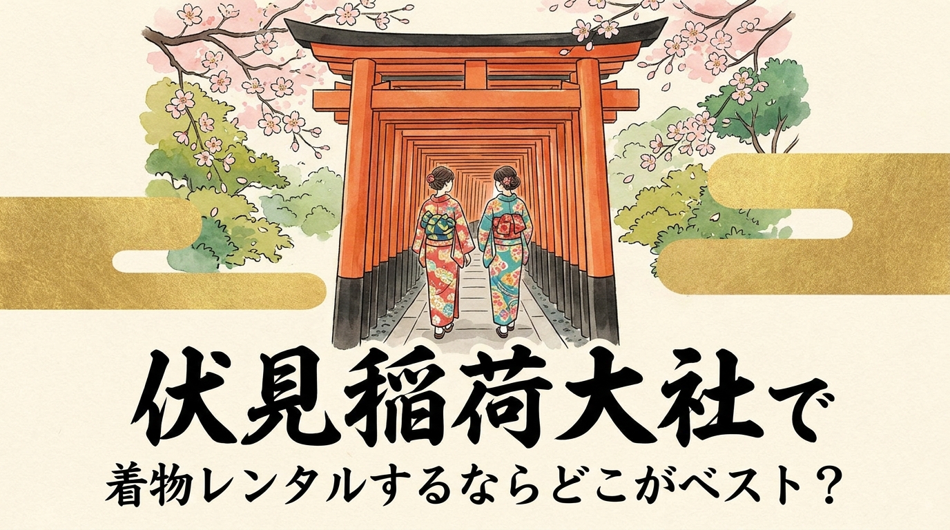 伏見稲荷大社で着物レンタルするならどこがベスト?