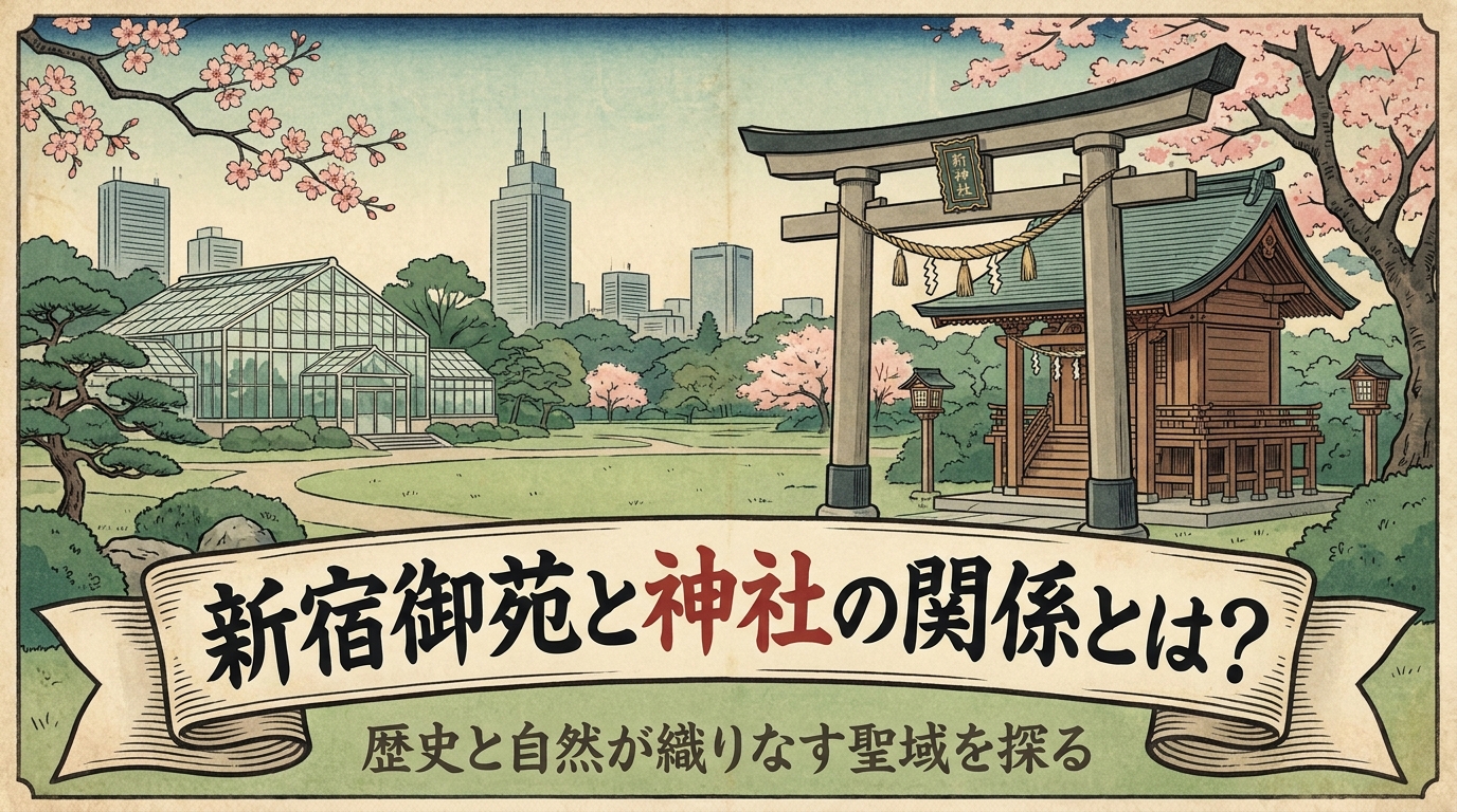 新宿御苑と神社の関係とは?