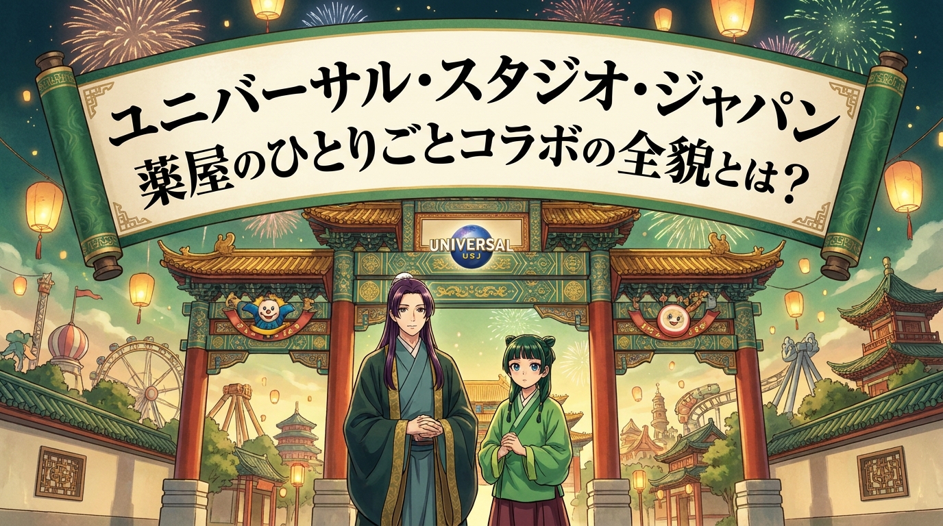 ユニバーサル・スタジオ・ジャパン 薬屋のひとりごとコラボの全貌とは？
