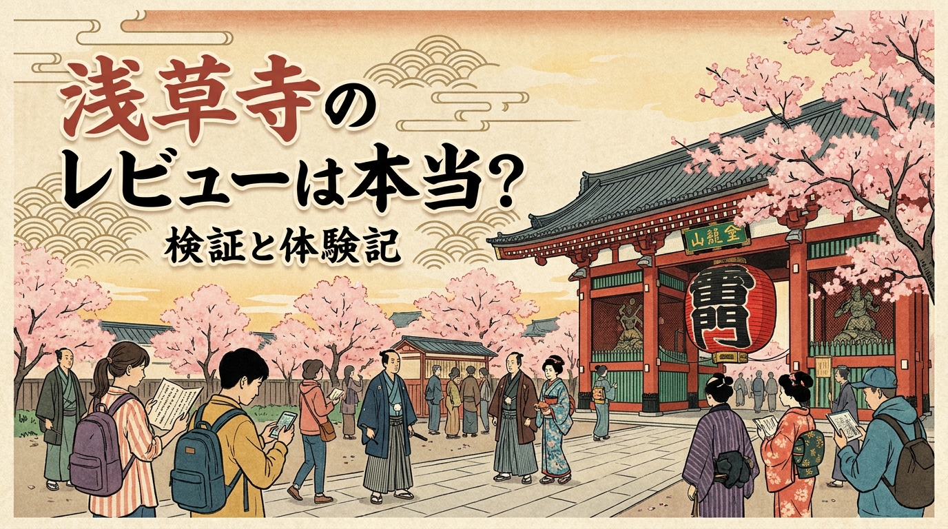 浅草寺のレビューは本当？