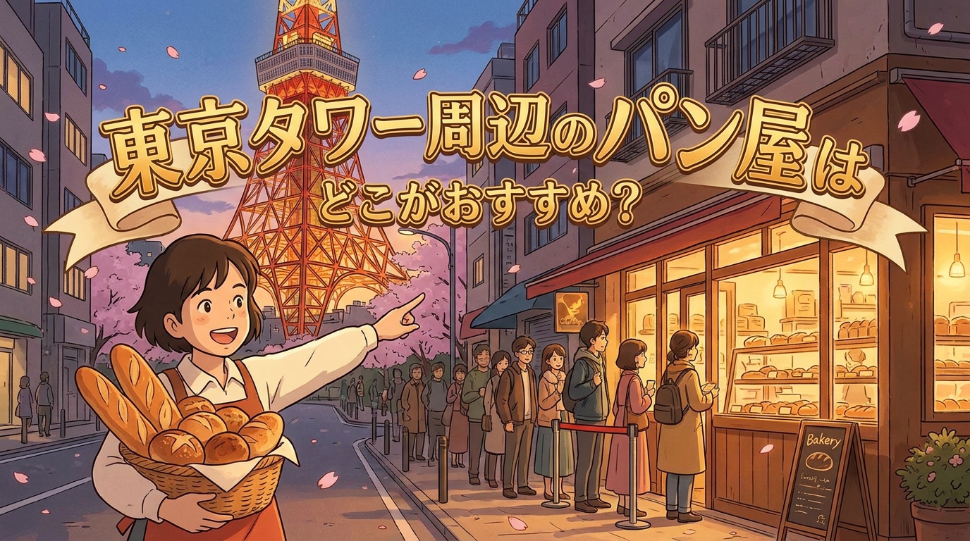 東京タワー周辺のパン屋はどこがおすすめ？