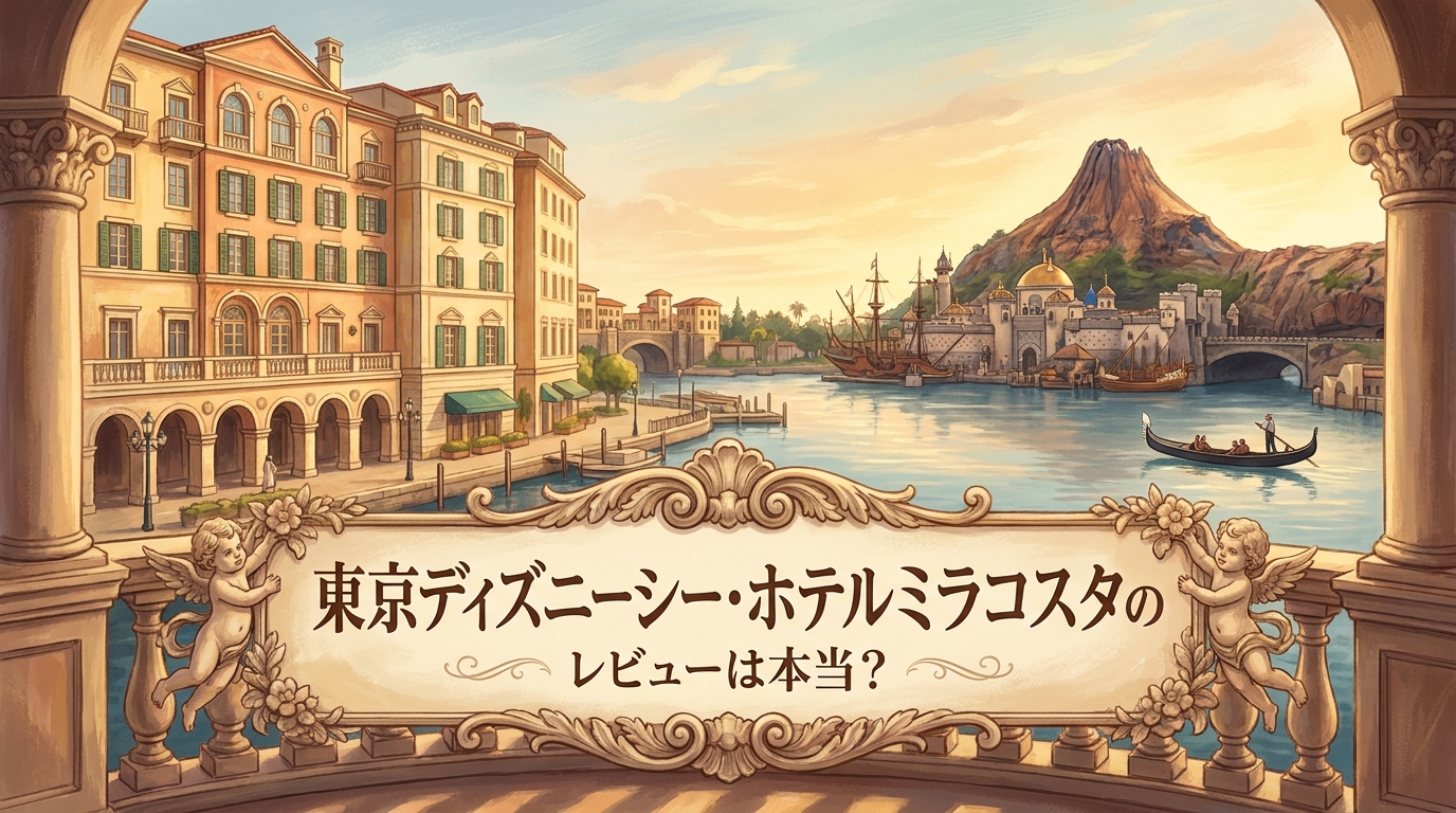 東京ディズニーシー・ホテルミラコスタのレビューは本当？