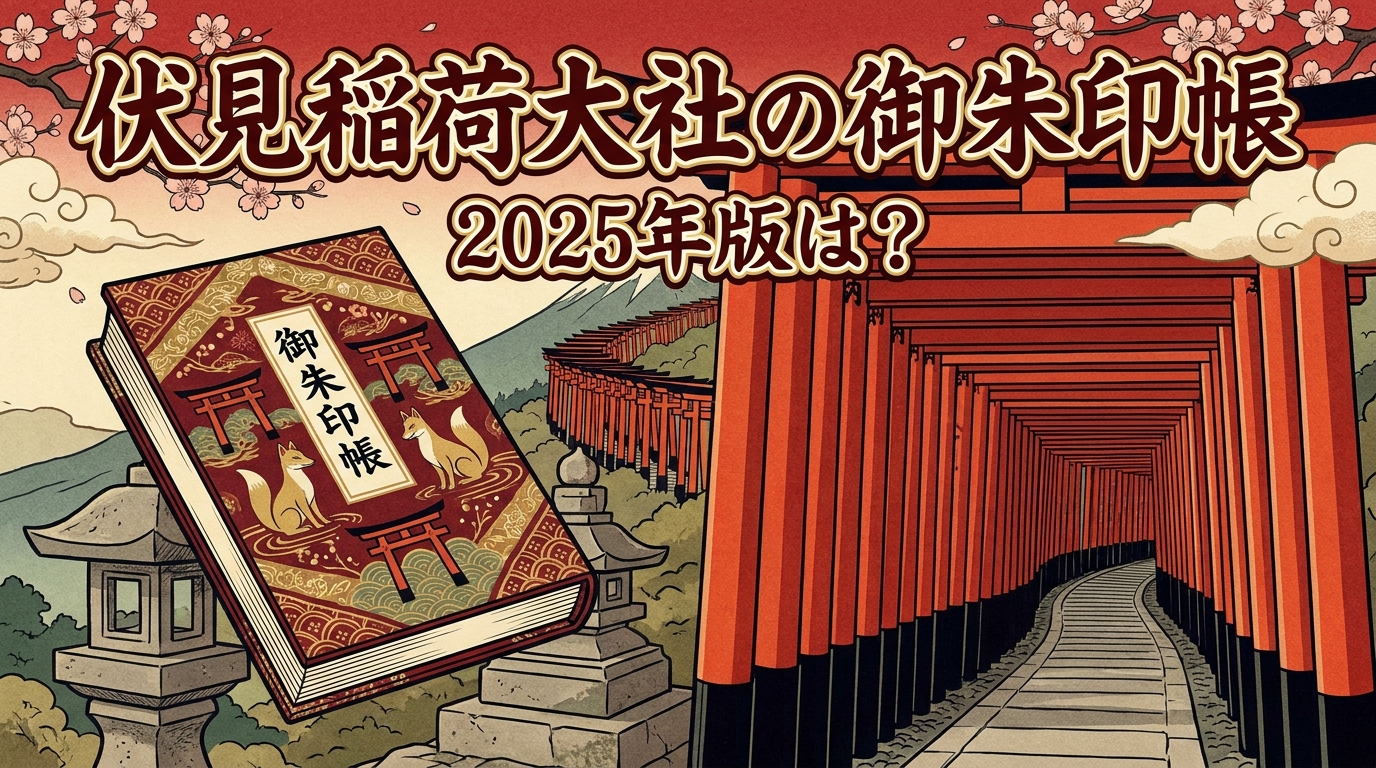 伏見稲荷大社の御朱印帳2025年版は？