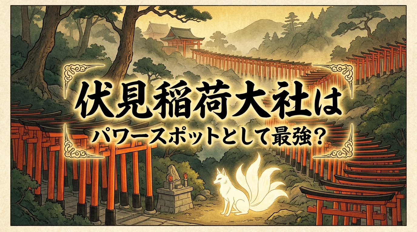 伏見稲荷大社はパワースポットとして最強？