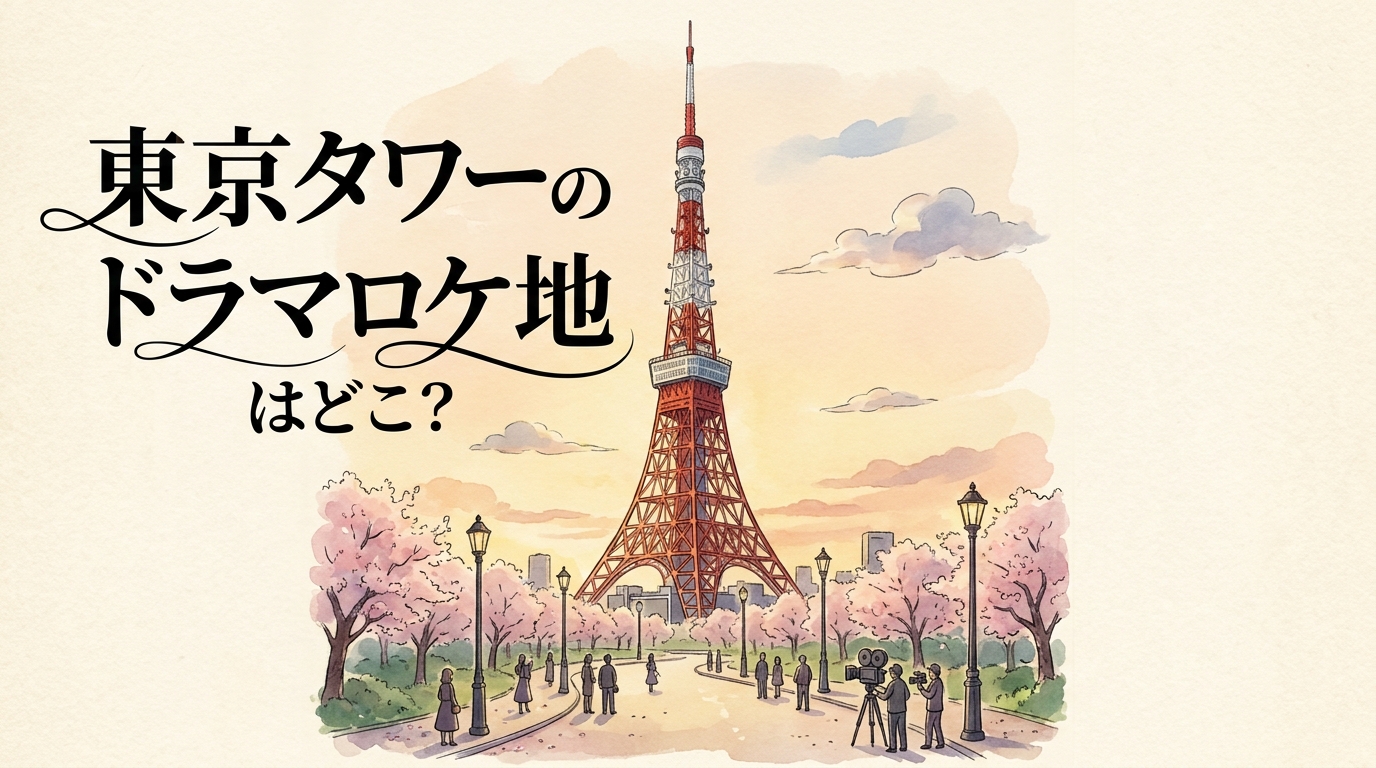 東京タワーのドラマロケ地はどこ?