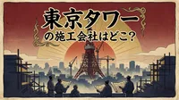東京タワーの施工会社はどこ？