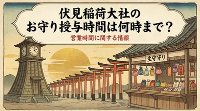 伏見稲荷大社のお守り授与時間は何時まで？