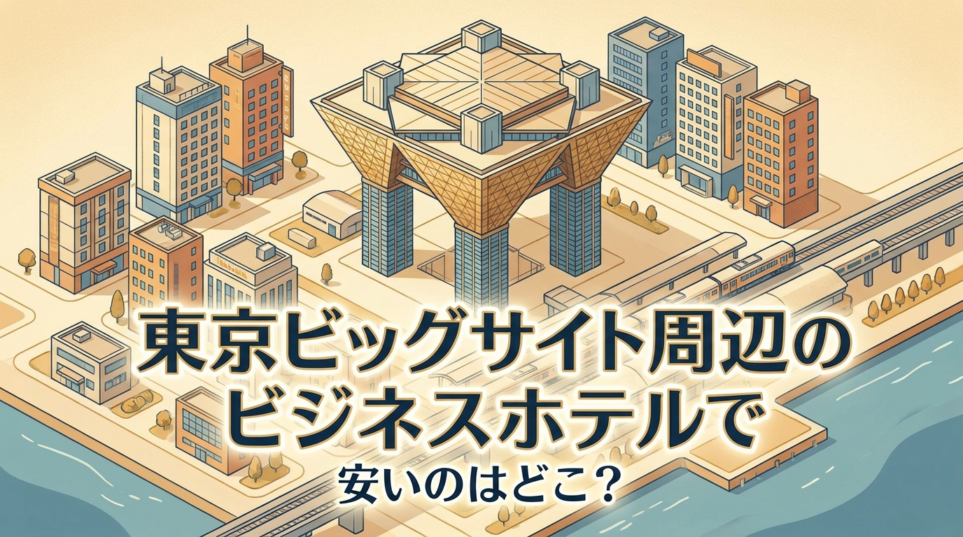 東京ビッグサイト周辺のビジネスホテルで安いのはどこ?