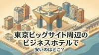 東京ビッグサイト周辺のビジネスホテルで安いのはどこ？