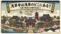 浅草寺は浅草のどこにある？