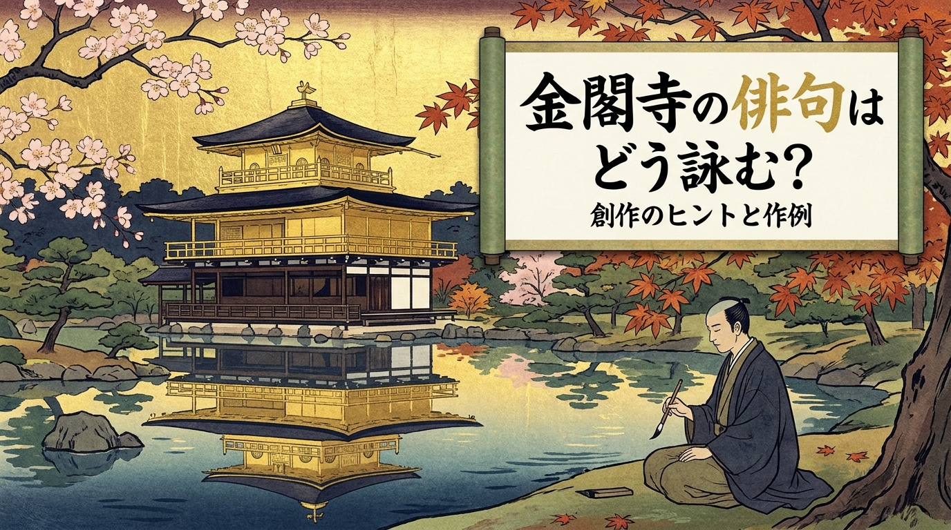 金閣寺の俳句はどう詠む？