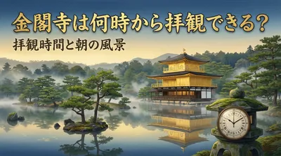 金閣寺は何時から拝観できる？