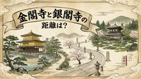 金閣寺と銀閣寺の距離は？