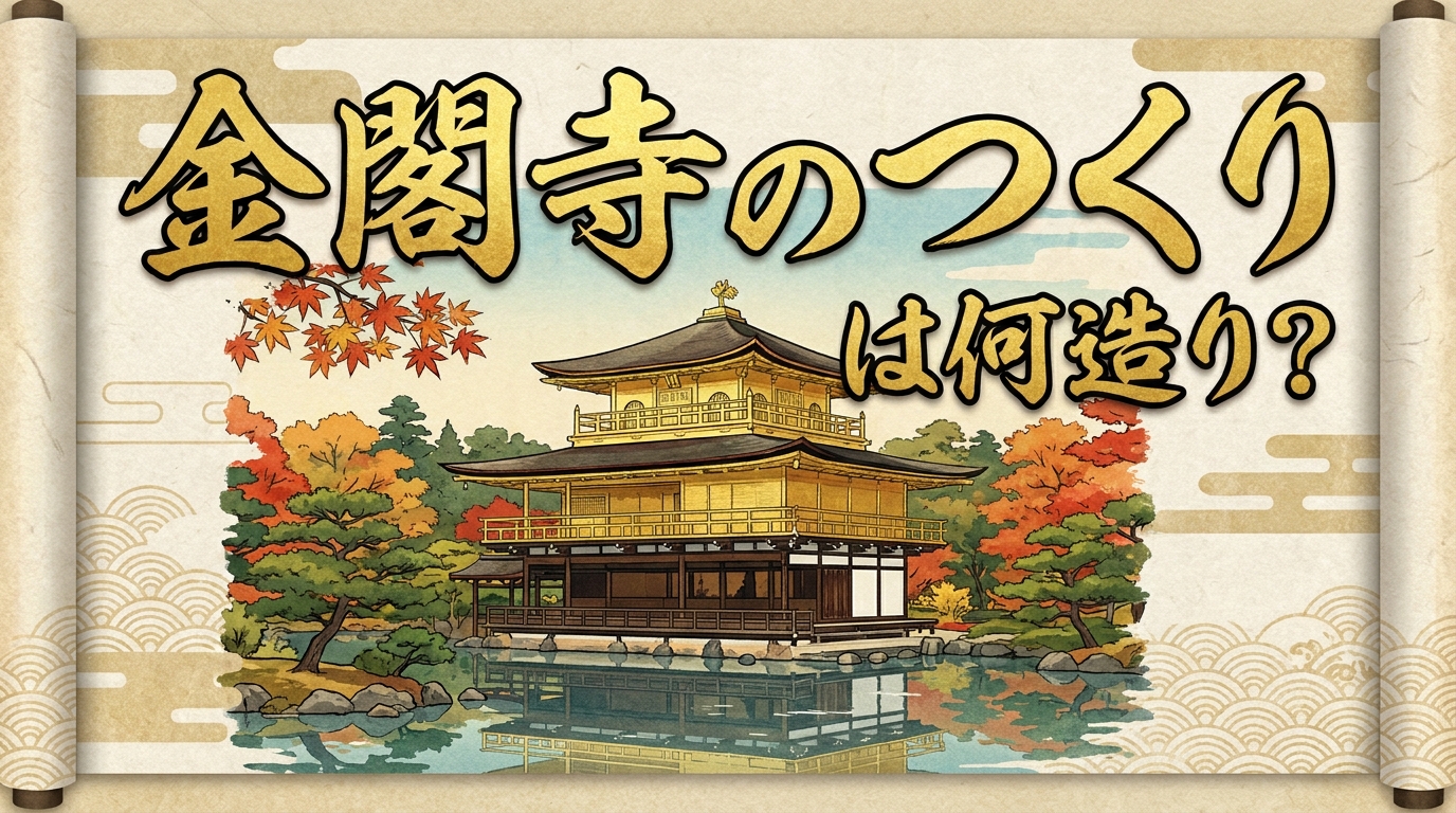 金閣寺のつくりは何造り？