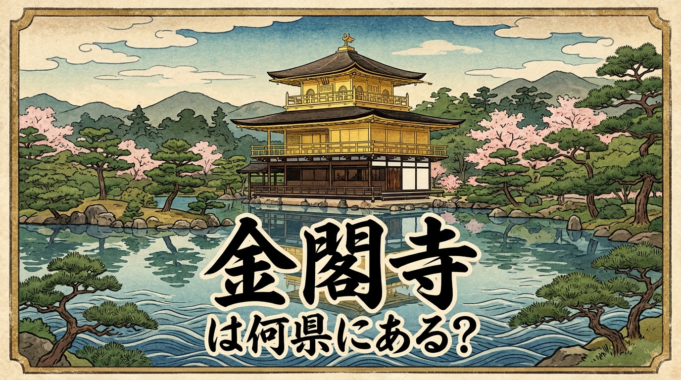 金閣寺は何県にある？