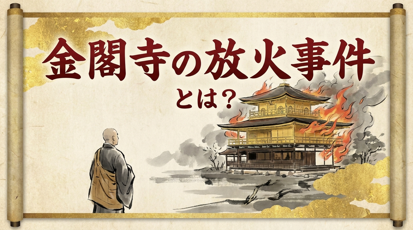 金閣寺の放火事件とは?