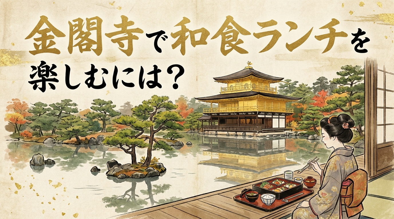 金閣寺で和食ランチを楽しむには?
