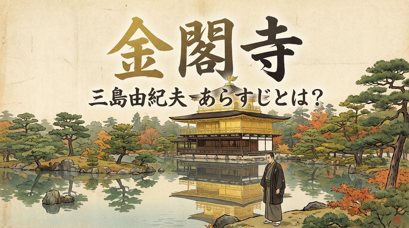 金閣寺 三島由紀夫 あらすじとは?