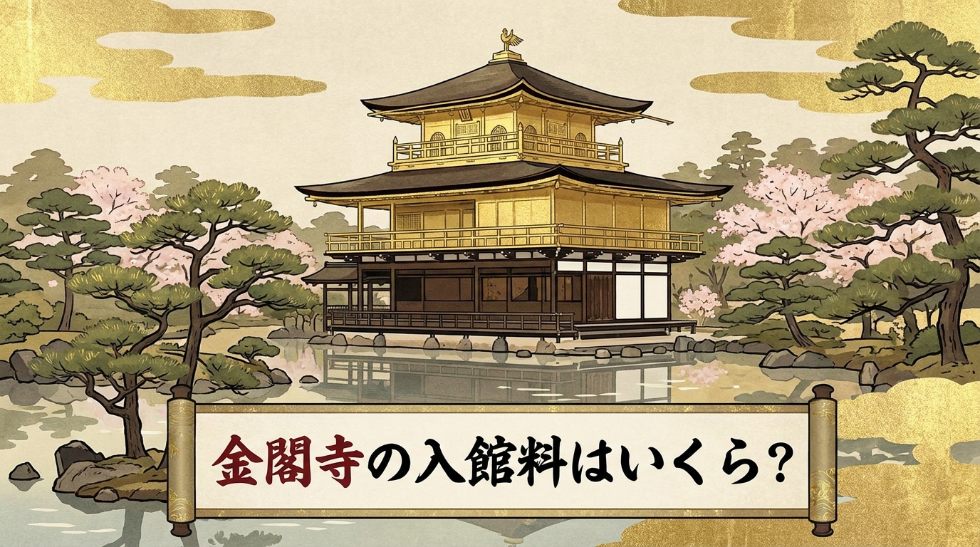 金閣寺の入館料はいくら?
