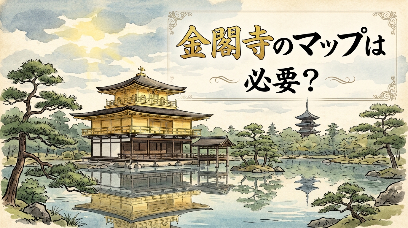 金閣寺のマップは必要？
