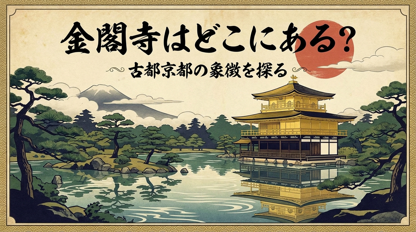 金閣寺はどこにある？