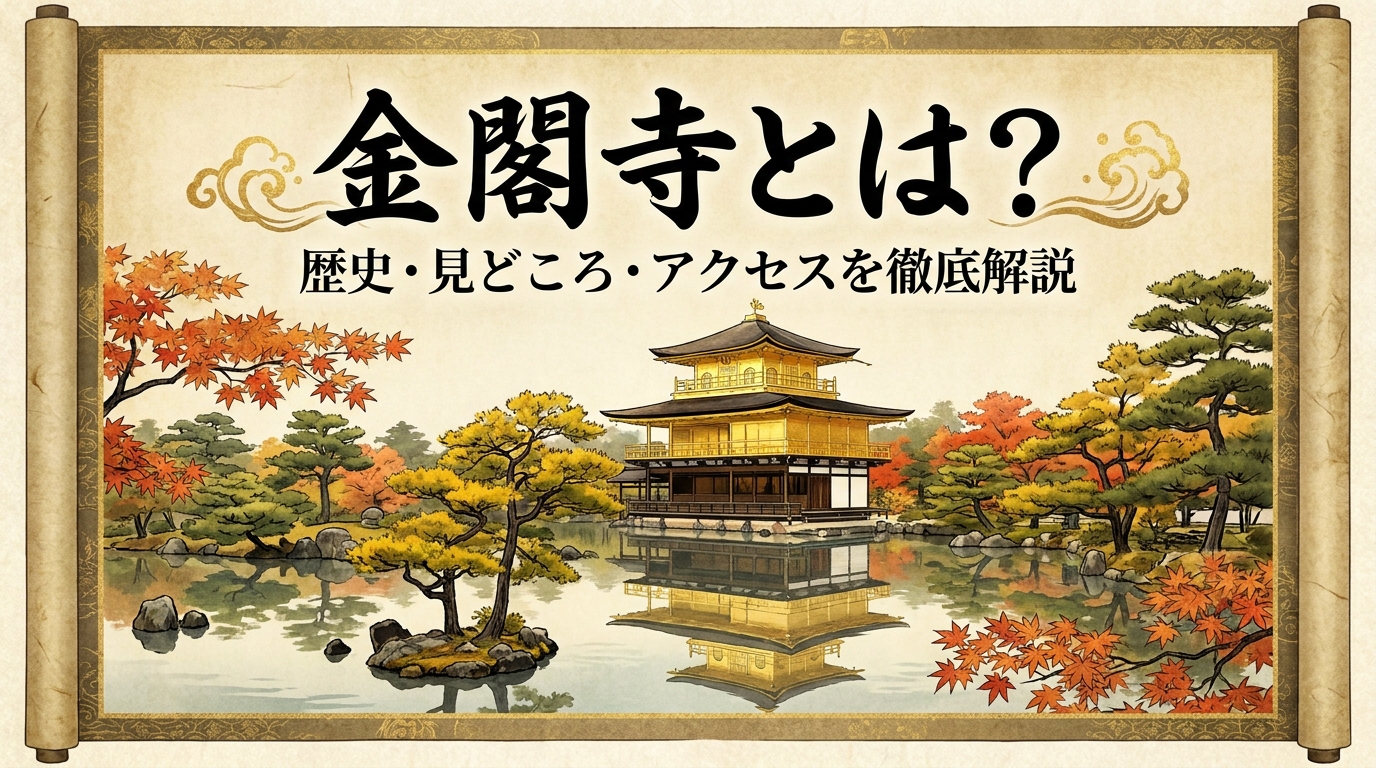 金閣寺とは?歴史・見どころ・アクセスを徹底解説