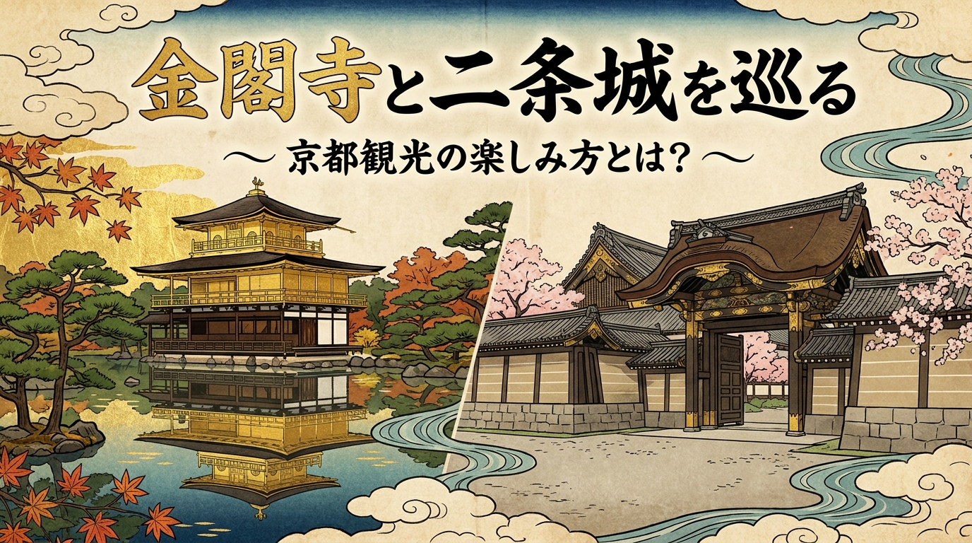 金閣寺と二条城を巡る京都観光の楽しみ方とは?