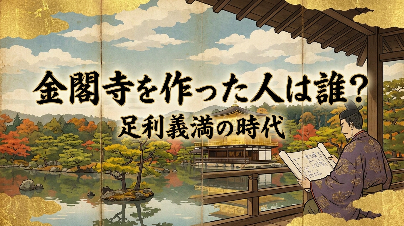 金閣寺を作った人は誰？