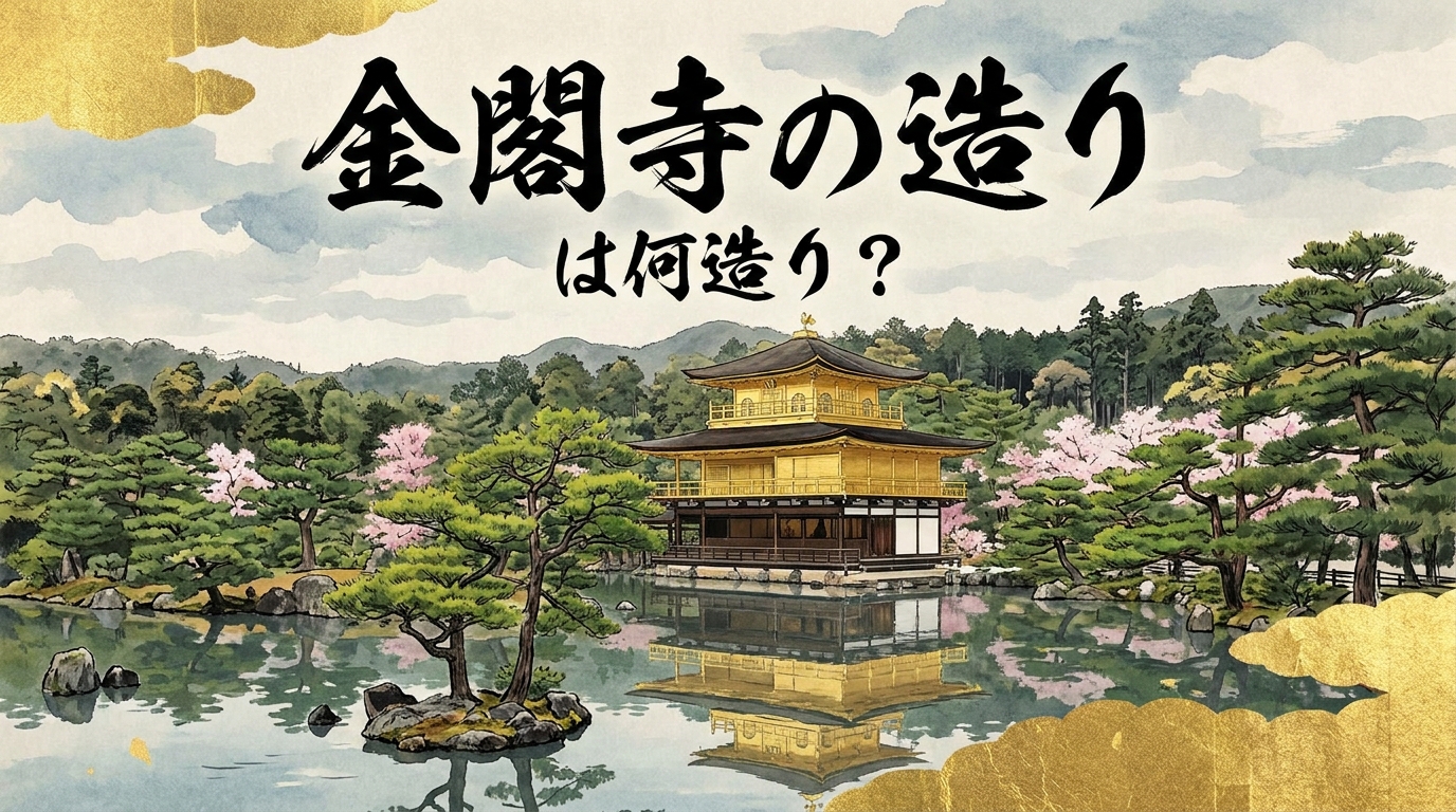 金閣寺の造りは何造り？
