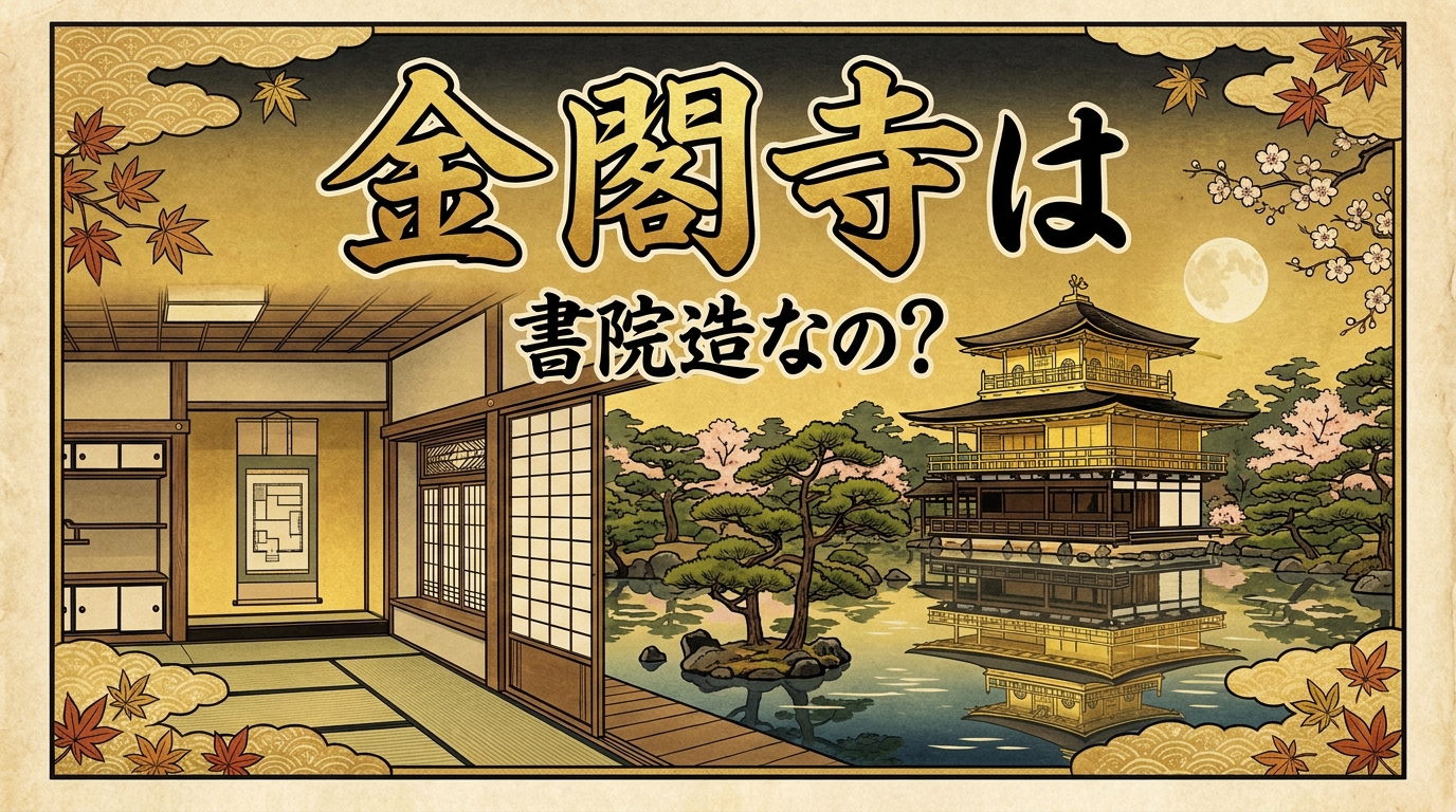 金閣寺は書院造なの？