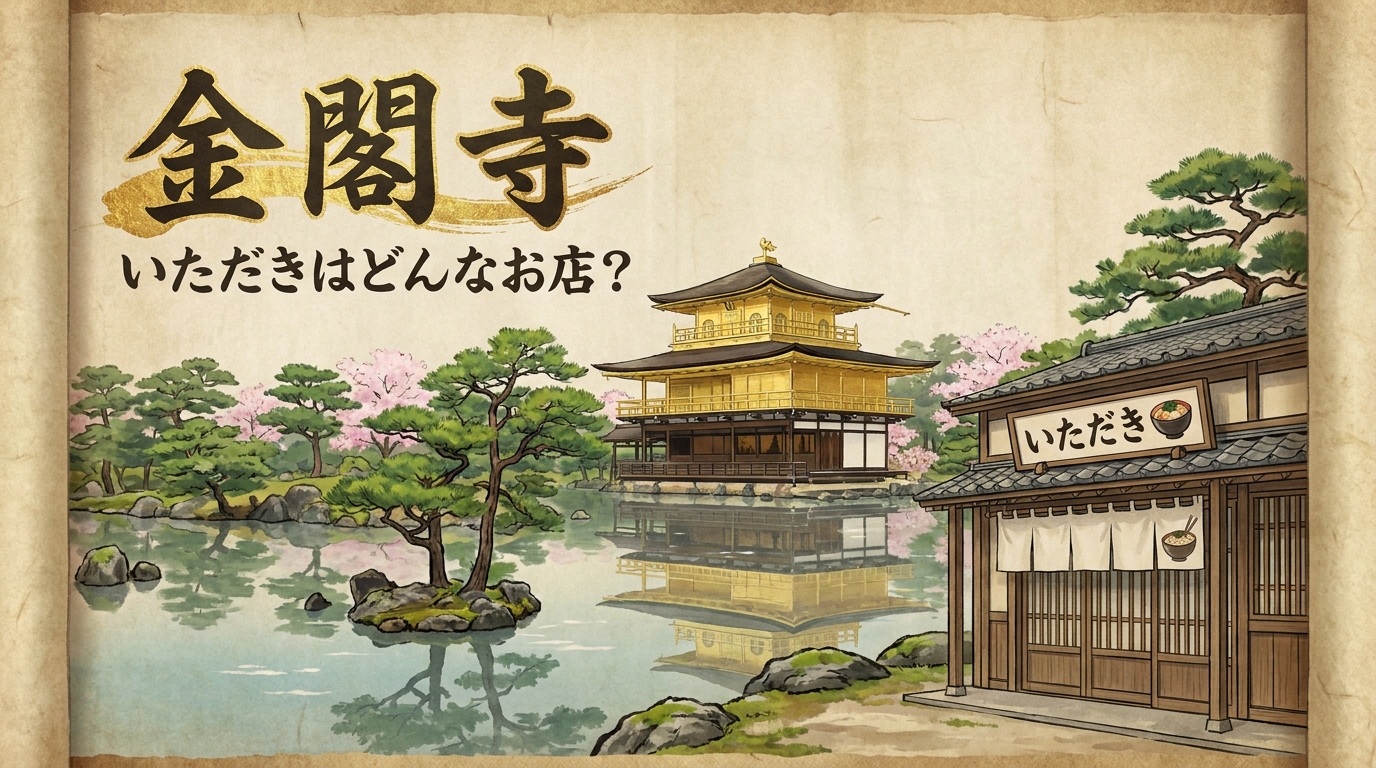 金閣寺 いただきはどんなお店?