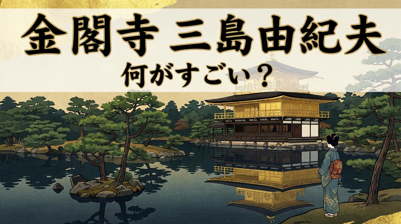 金閣寺 三島由紀夫 何がすごい？
