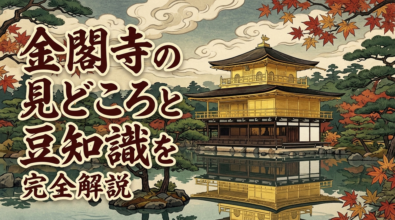 金閣寺の見どころと豆知識を完全解説