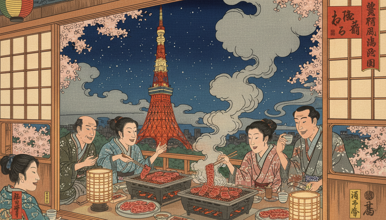 東京タワーを眺められる焼肉店の魅力とは