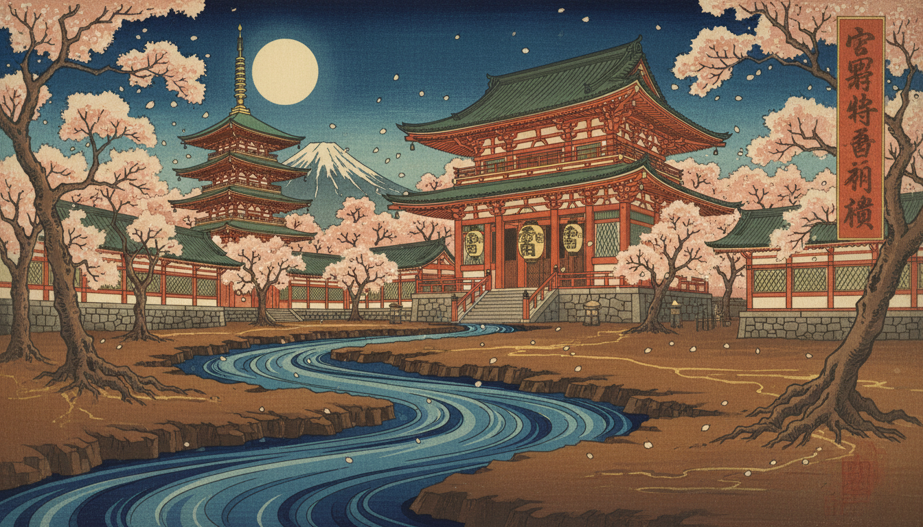 浅草寺は地属性のパワースポット