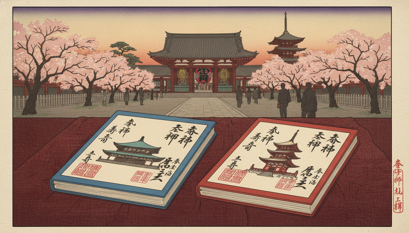 浅草寺の御朱印はどっちがおすすめ？結論は目的で選ぶ